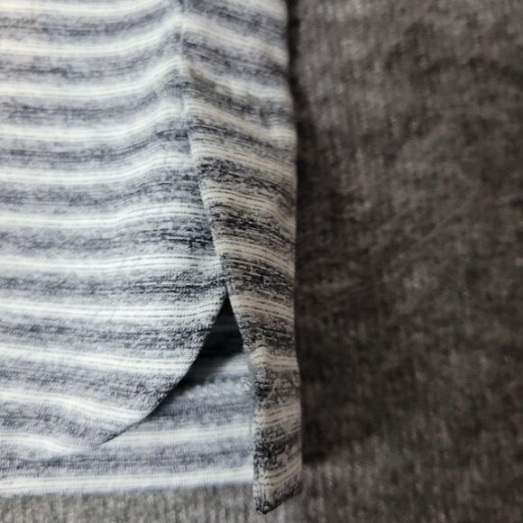 Nike x Tiger Woods Men's Gold Polo Short  Size L Gray White Striped Performance - Picture 11 of 14